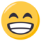 Grinning Face With Smiling Eyes emoji on Emojione